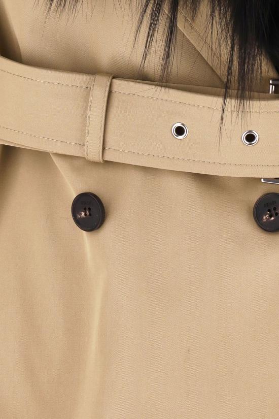 26FW 펜디 트렌치 코트 FF6202AMVN F0TX9 Corda - FENDI