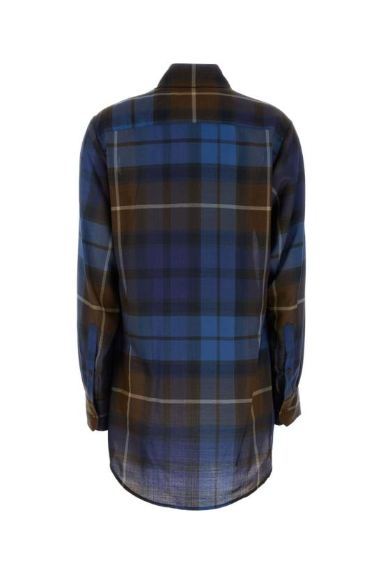26FW 비비안웨스트우드 셔츠 35010025W01JW K203 BLUEBROWN - VIVIENNE WESTWOOD