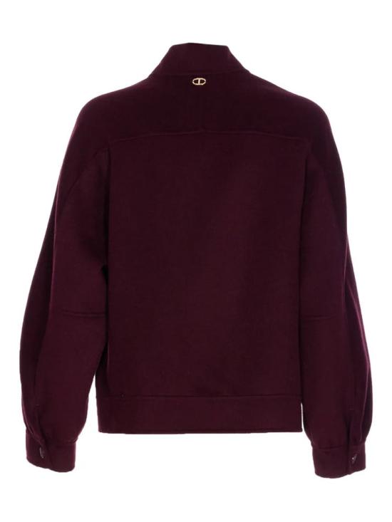 25FW 트윈셋 자켓 252TP2071 05609 Burgundy - TWINSET