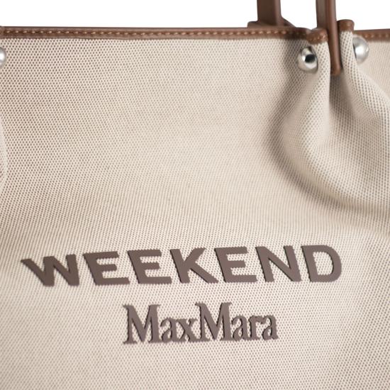 26FW 위켄드막스마라 토트백 2625516115600 NATURAL - WEEKEND MAX MARA