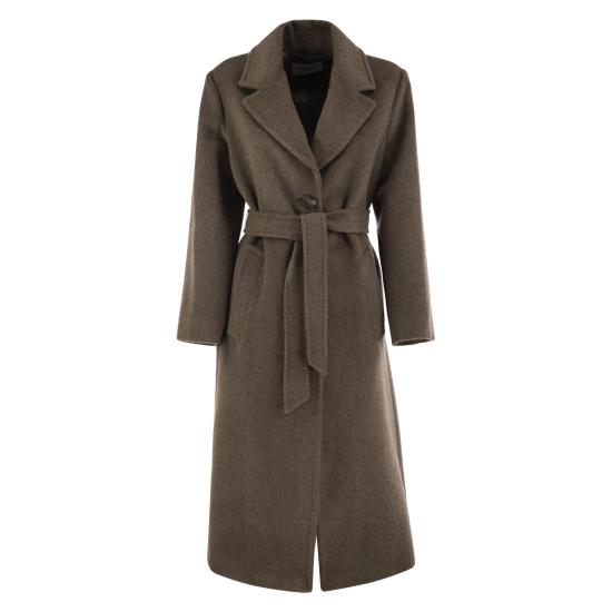26FW 위켄드막스마라 코트 2625016112600 BROWN