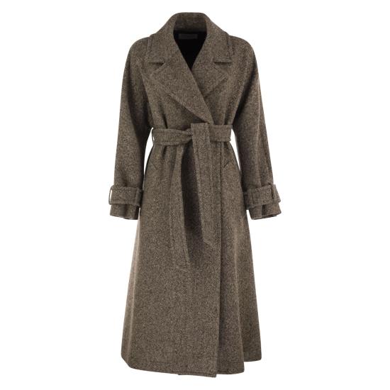 26FW 위켄드막스마라 코트 2625016042600 CHESTNUT