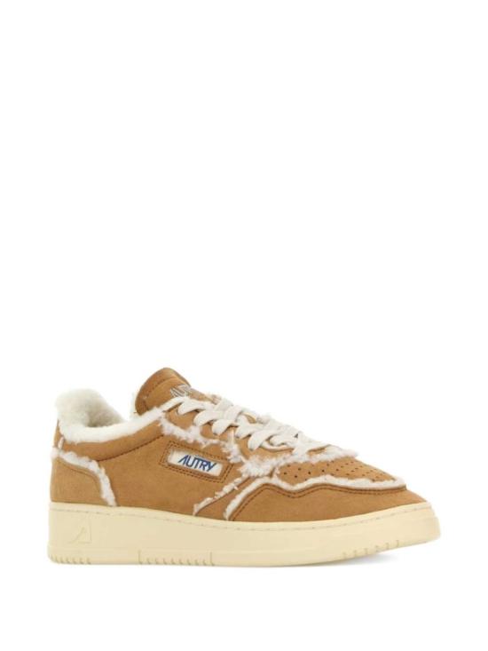 26FW 오트리 메달리스트 로우 레더 스니커즈 AULWGX01COGNAC Brown - AUTRY