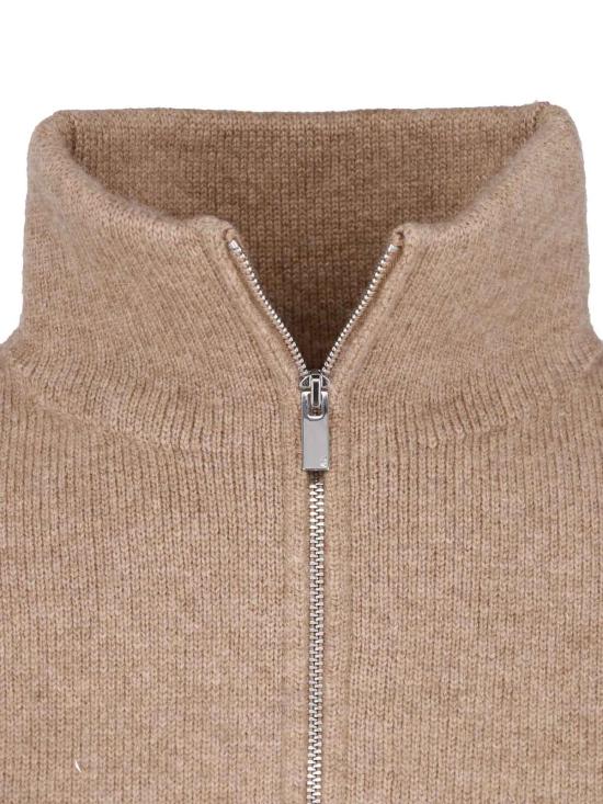 26FW 알마다 라벨 스웨터 6510 HZ BROWN - ALMADA LABEL