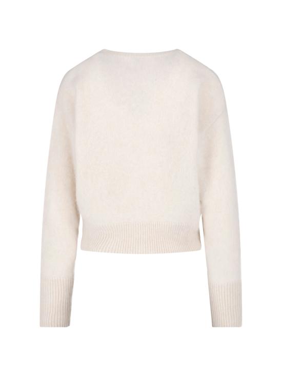 26FW 알마다 라벨 스웨터 4714 VN CREAM - ALMADA LABEL