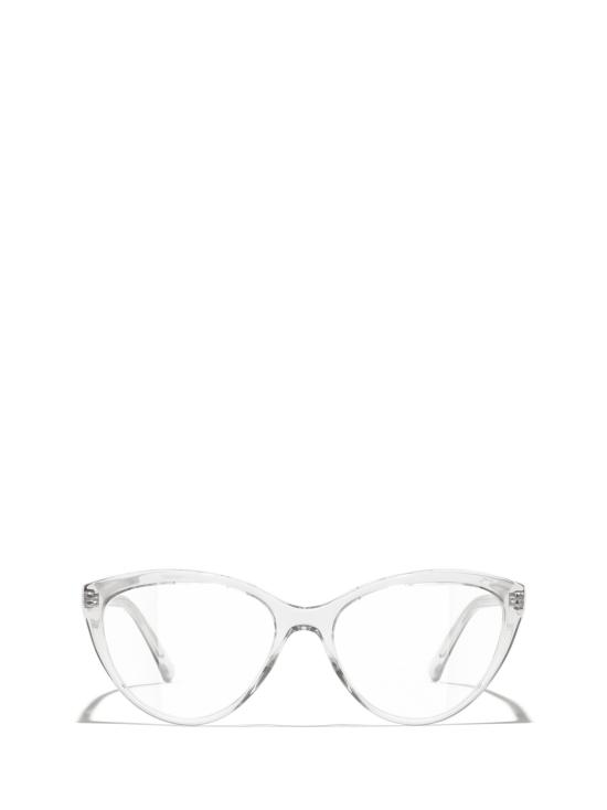 26FW 샤넬 안경 CH3393 1855 TRANSPARENT GREY