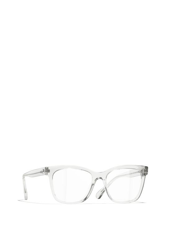26FW 샤넬 안경 CH3392 1855 TRANSPARENT GREY - CHANEL