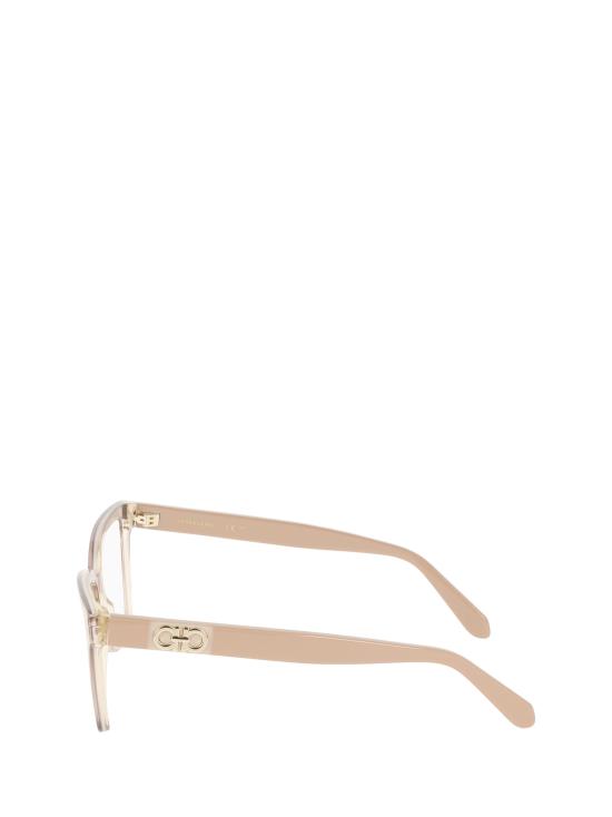 26FW 살바토레 페라가모 안경 SF3060 260 TRANSPARENT NUDE - SALVATORE FERRAGAMO