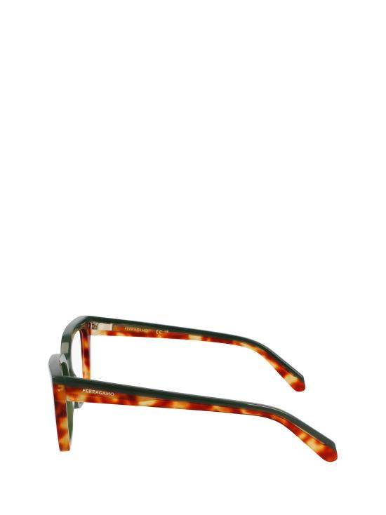 26FW 살바토레 페라가모 안경 SF3010 335 OPALINE KHAKI BLONDE TORTOISE - SALVATORE FERRAGAMO