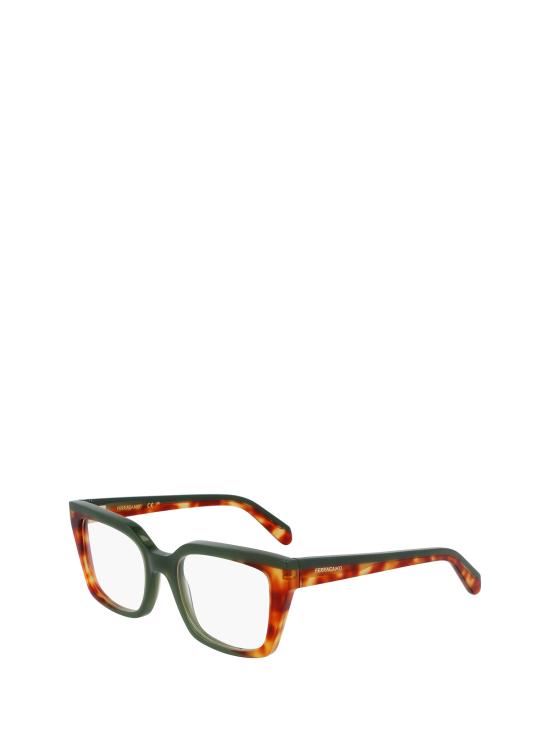 26FW 살바토레 페라가모 안경 SF3010 335 OPALINE KHAKI BLONDE TORTOISE - SALVATORE FERRAGAMO