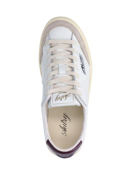 26FW 오트리 WINDSCAPE 로우 스니커즈 스웨이드 SCLW UK09 WHITE - AUTRY