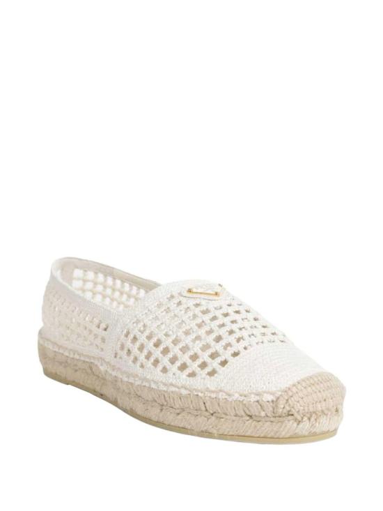 26SS 프라다 플랫 슈즈 1S388O2F46F 020F0304 White - PRADA