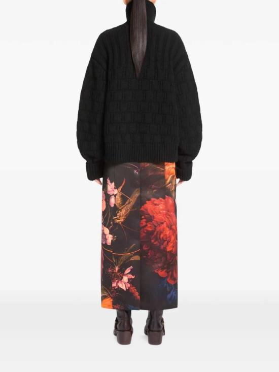 26FW 드리스 반 노튼 스웨터 2620112364754 BLACK 900 - DRIES VAN NOTEN