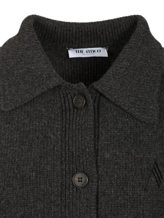 26FW 디 아티코 니트웨어 261WCD00013KWS012AA233 Grey - THE ATTICO