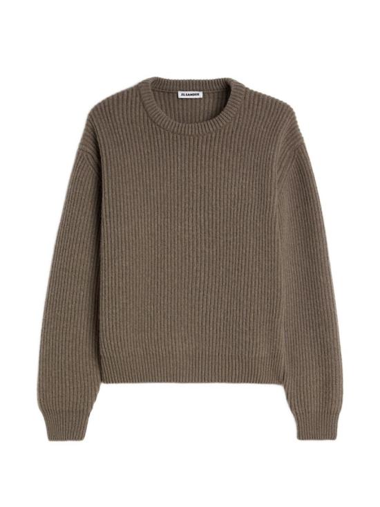 26FW 질샌더 니트웨어 J22GP0305J14848251 Brown