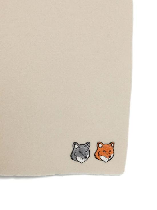 26FW 메종키츠네 머플러/스카프 MRUAT04WB0060 0558 ASH GREEN - MAISON KITSUNE