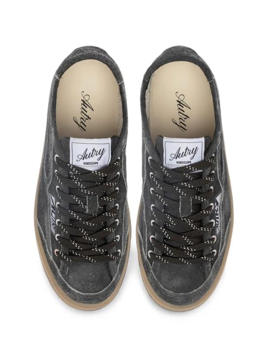 26FW 오트리 WINDSCAPE 로우 스니커즈 캔버스 SCLMKQ06 BLACK - AUTRY