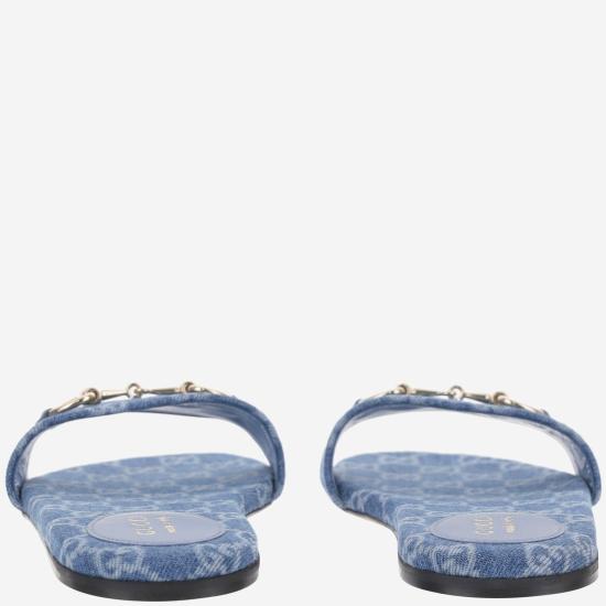 26SS 구찌 홀스빗 슬라이드 샌들 835828 BLUE - GUCCI