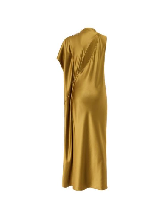 26FW 핑코 원피스 107537A3GBU90 Gold - PINKO