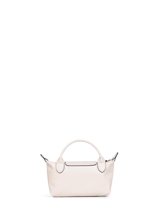 26FW 롱샴 르 플리아쥬 엑스트라 XS 레더 파우치 34205987 555 WHITE - LONGCHAMP