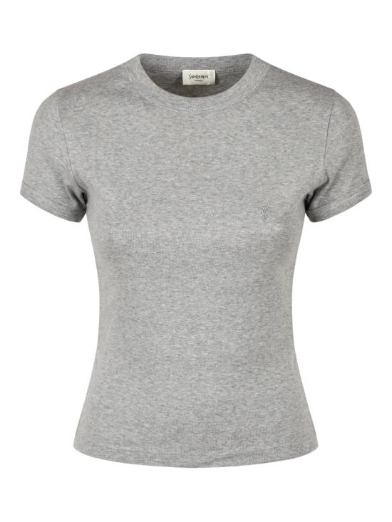 26FW 생로랑 블라우스 869630 Y38BD1403 GRIS CHINE - SAINT LAURENT