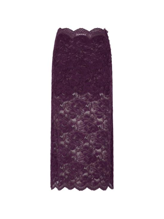  파코라반 스커트 26AJJU598PA0170 PURPLE