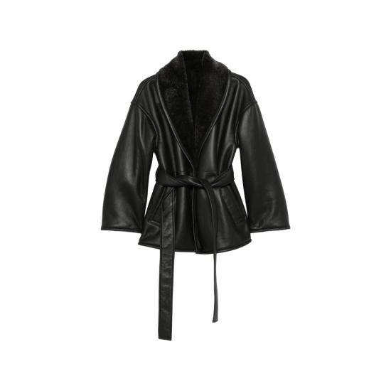 26FW 조셉 코트 JF010064 0010 BLACK