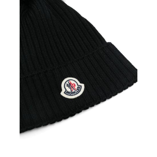 26FW 몽클레어 비니 M1131 3B000 07 999 BLACK - MONCLER