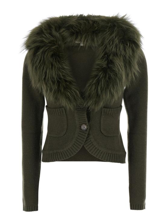 26FW 마크공 가디건 26AW014KN704 GREEN