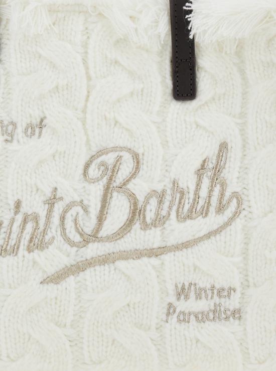 26FW 세인트바쓰 숄더백 COL004700172M WHITE - MC2 SAINT BARTH