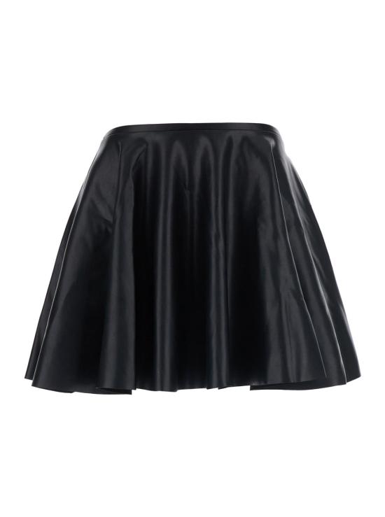 26FW 노마카말리 스커트 ST325SLV015 BLACK