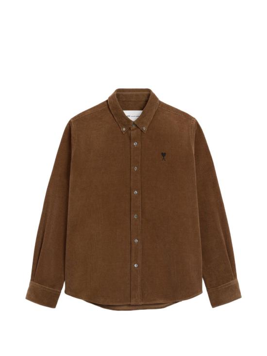  아미 셔츠 HSH797CO00892221 AI26 BROWN