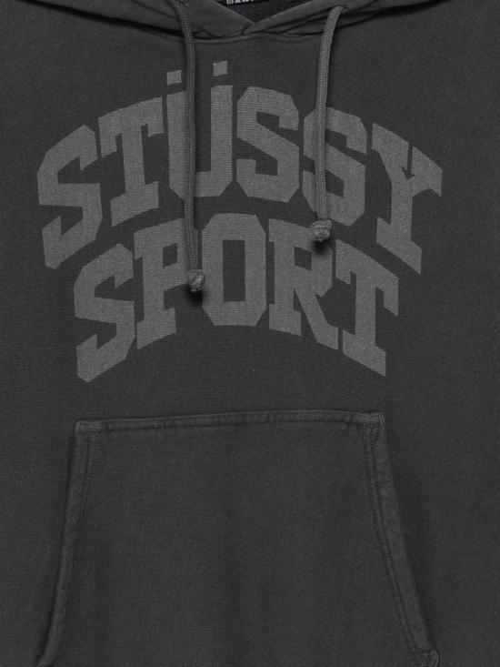26FW 스투시 후드 티셔츠 1925217 0090 BLACK - STUSSY