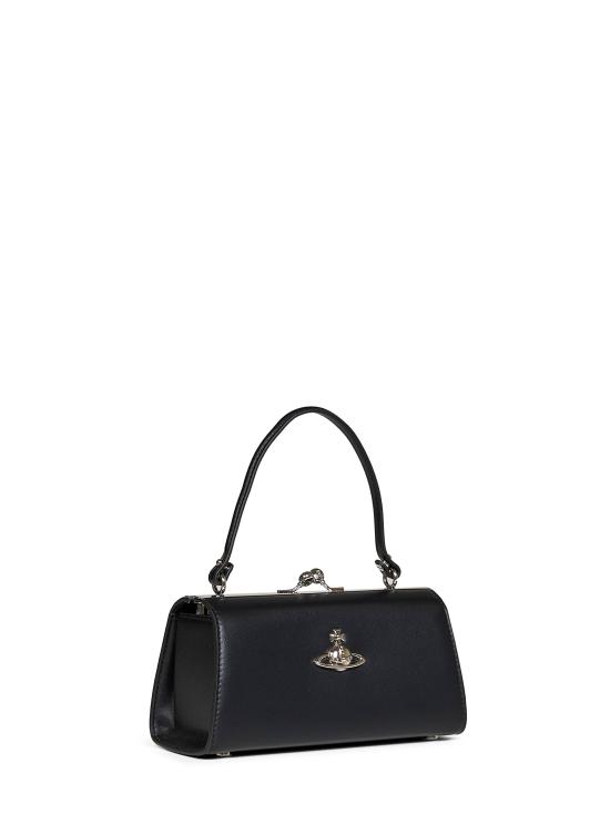 26FW 비비안웨스트우드 오르브 메탈 버클 레더 벨트 4B01000QWS0026BLACK - VIVIENNE WESTWOOD