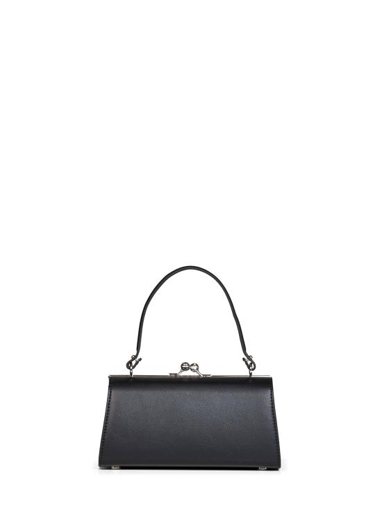 26FW 비비안웨스트우드 오르브 메탈 버클 레더 벨트 4B01000QWS0026BLACK - VIVIENNE WESTWOOD
