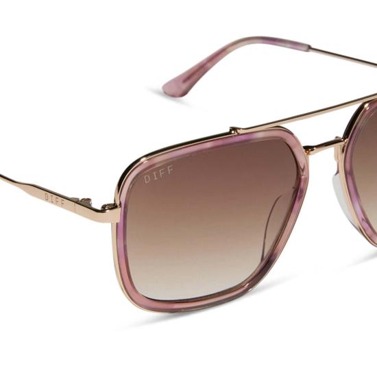  DIFF CHARITABLE EYEWEAR 안경 Diff Charitable Eyewear Jordan Aviator 선글라스 - OTHER BRANDS