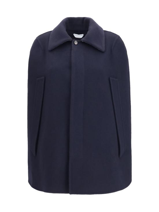 26FW 보테가베네타 케이프 A007BCV6XY0 NAVY - BOTTEGA VENETA