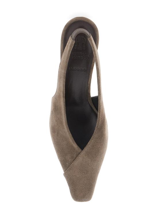 26FW 브루넬로 쿠치넬리 힐/펌프스 MZSFC3368P BROWN - BRUNELLO CUCINELLI