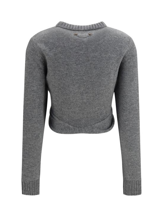 26FW 발렌시아가 스웨터 A0093AT1805 GRAY - BALENCIAGA