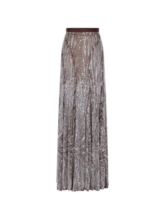  파코라반 스커트 26AJJU230PO0531 BROWN