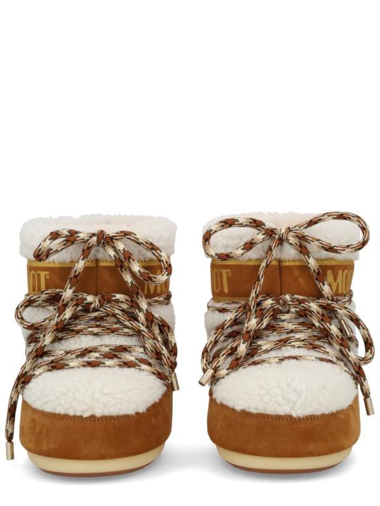26FW 문부츠 아이콘 나일론 로우 부츠 80D1409580 MA03 WHITE
