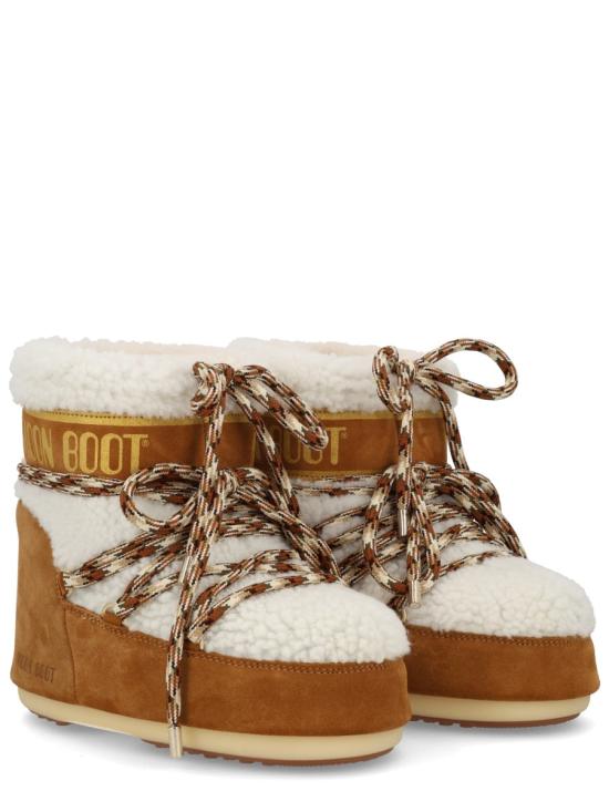 26FW 문부츠 아이콘 나일론 로우 부츠 80D1409580 MA03 WHITE - MOON BOOT