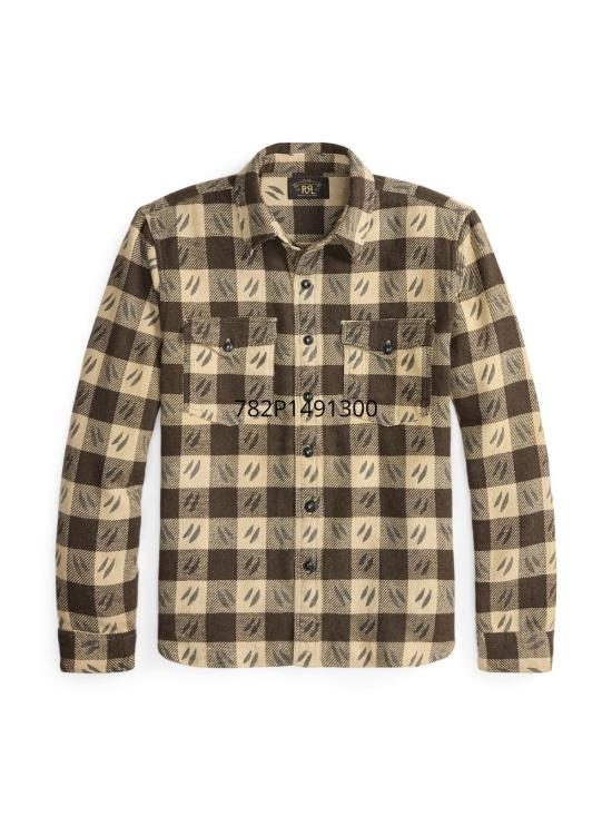  더블알엘 셔츠 782P14913 BROWN