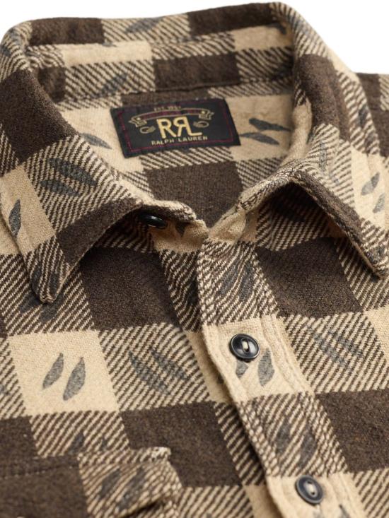  더블알엘 셔츠 782P14913 BROWN - RRL