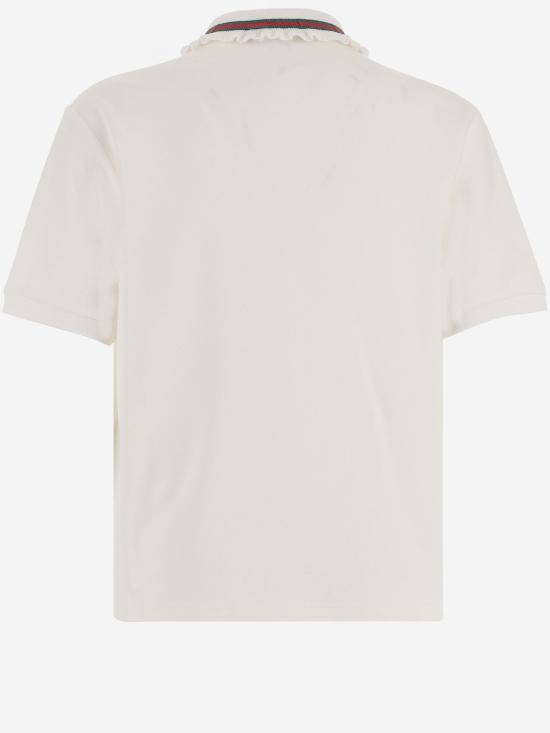 26FW 구찌 폴로 티셔츠 852834 WHITE