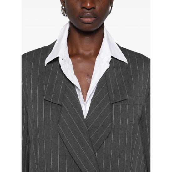 26FW 스포트막스 자켓 SPSLEPRE 547 002 GRAY - SPORTMAX