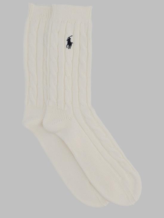 26FW 폴로 랄프로렌 양말 455955244 005IVORY WHITE