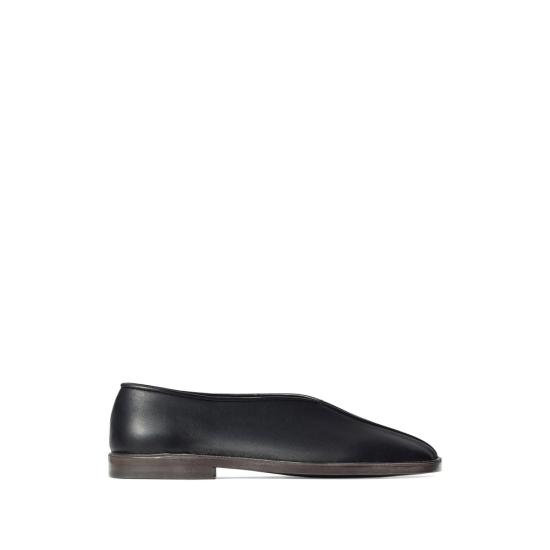 26FW 르메르 플랫 파이프드 슬리퍼 FO0291 LL0023 MU096 BLACK