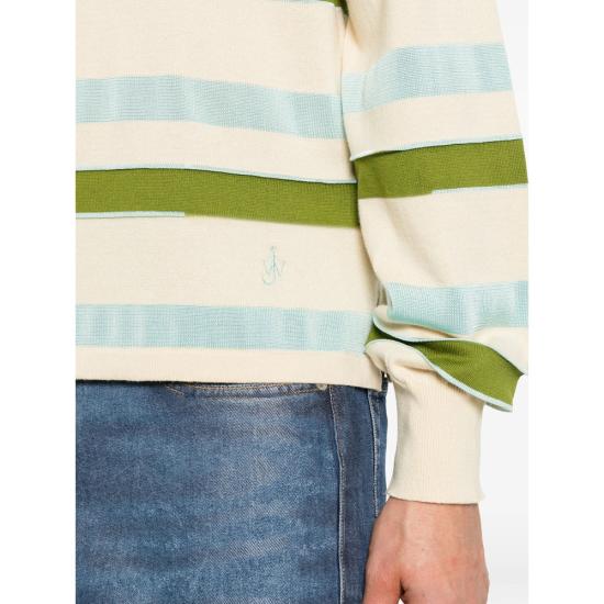 26FW JW앤더슨 탑 KW1521 YN0513 006 GREEN - JW ANDERSON