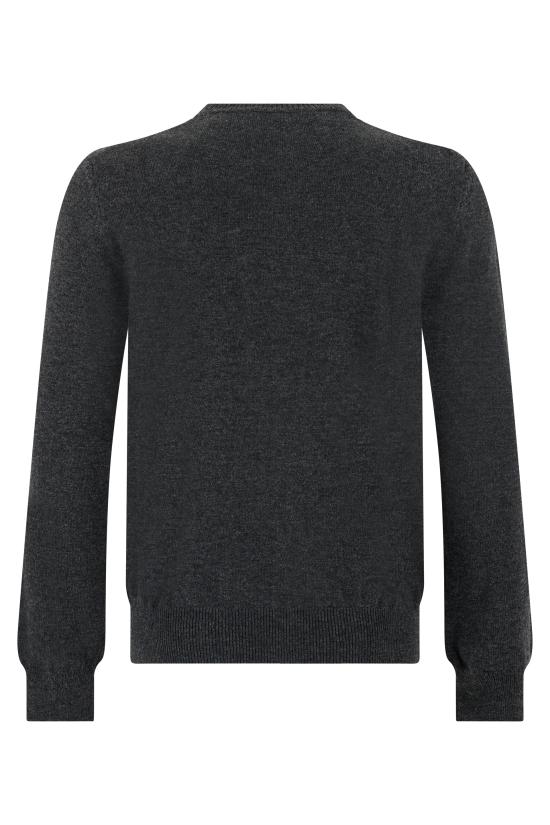 26FW 꼼데가르송 플레이 미니 레드 하트 니트 가디건 AX N079 051 GRAY - COMME DES GARCONS